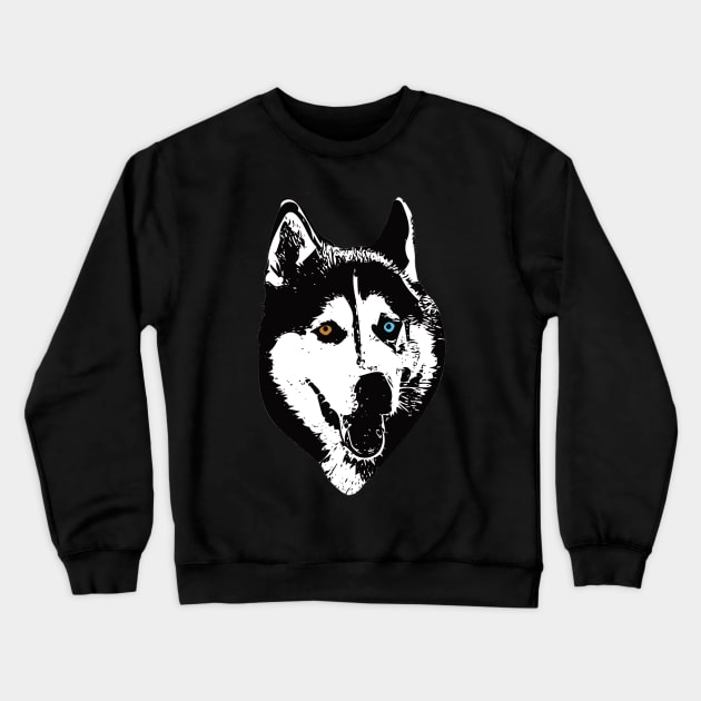 Siberian Husky - Sibe Christmas Gifts Crewneck Sweatshirt by DoggyStyles